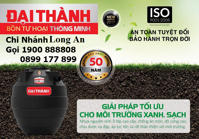 Bồn nước Đại Thành tại Long An